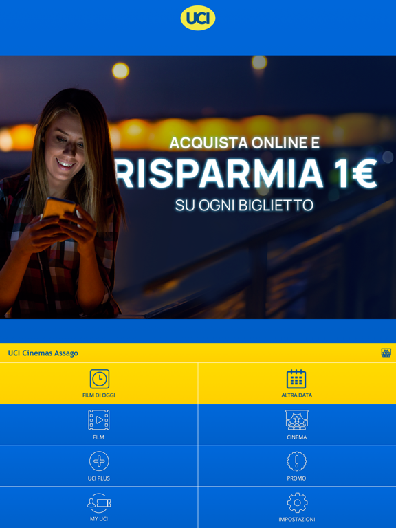 Screenshot #4 pour Webtic UCI CINEMAS ITALIA