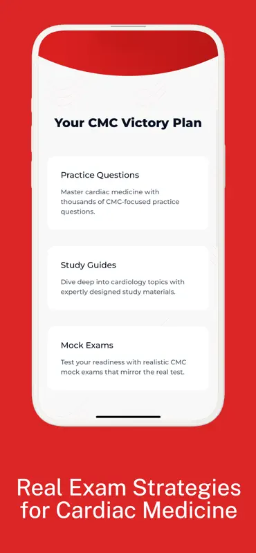 CMC Prep: Cardiac Medicine screenshot 2 of 5