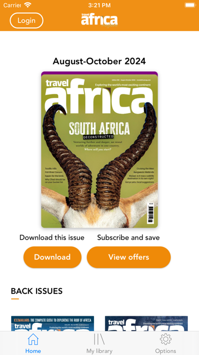 Travel Africa Magazine Screenshot