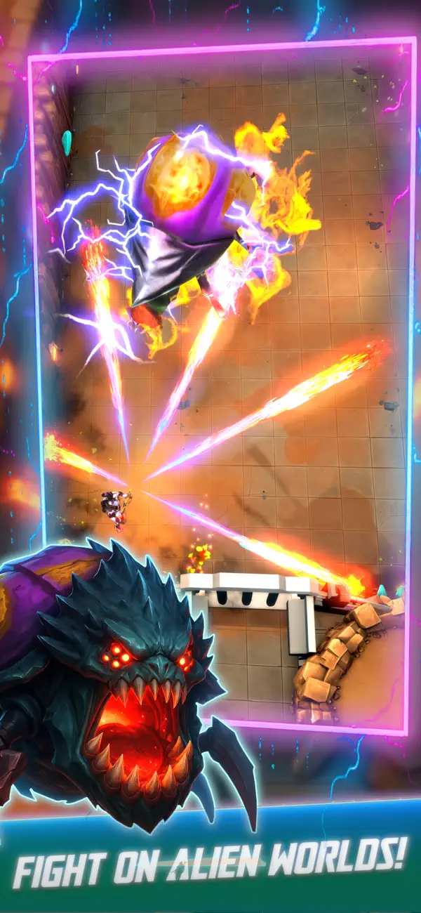 Spacero: Hero Roguelike RPG Hack screenshot 5 - game app interface