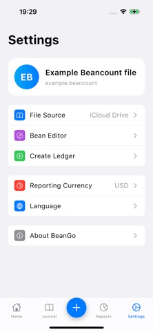BeanGo: Beancount Ledger screenshot