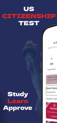 US Citizenship Civics Test Screenshot 1 of 10