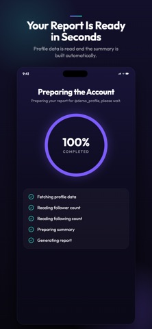 iProfile Pro: Followers Report Screenshot 6 of 7