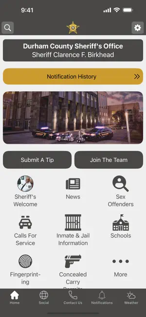 Durham County SO NC screenshot 1