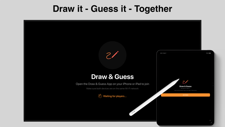 Screenshot #1 pour Draw & Guess - Fun with family