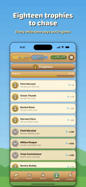 Idle Farm Tycoon: Harvest screenshot 1