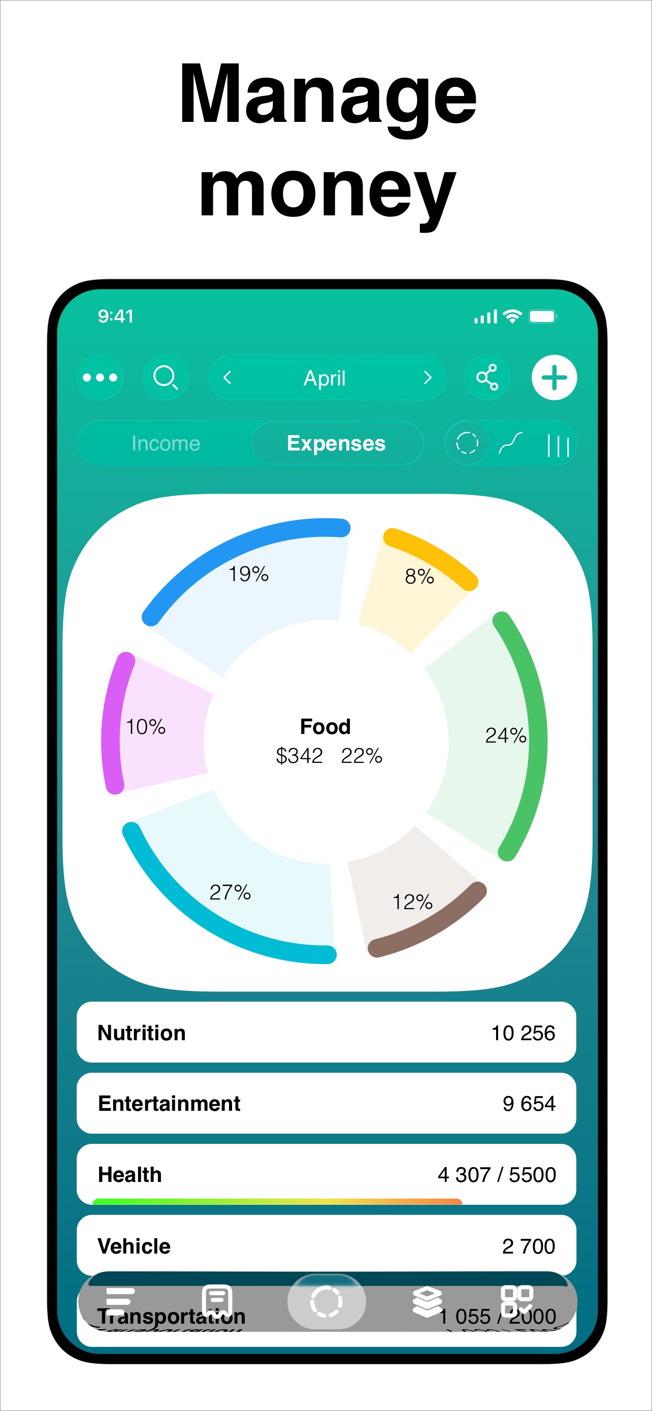 Budget: Expense Tracker screenshot 2