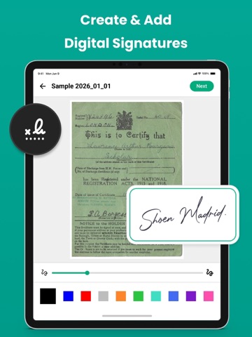 App screenshot