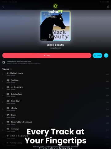 echoFT: Free Audio Archive iPad screenshot