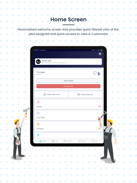Screenshot #5 pour ReachOutSuite - FSM Software
