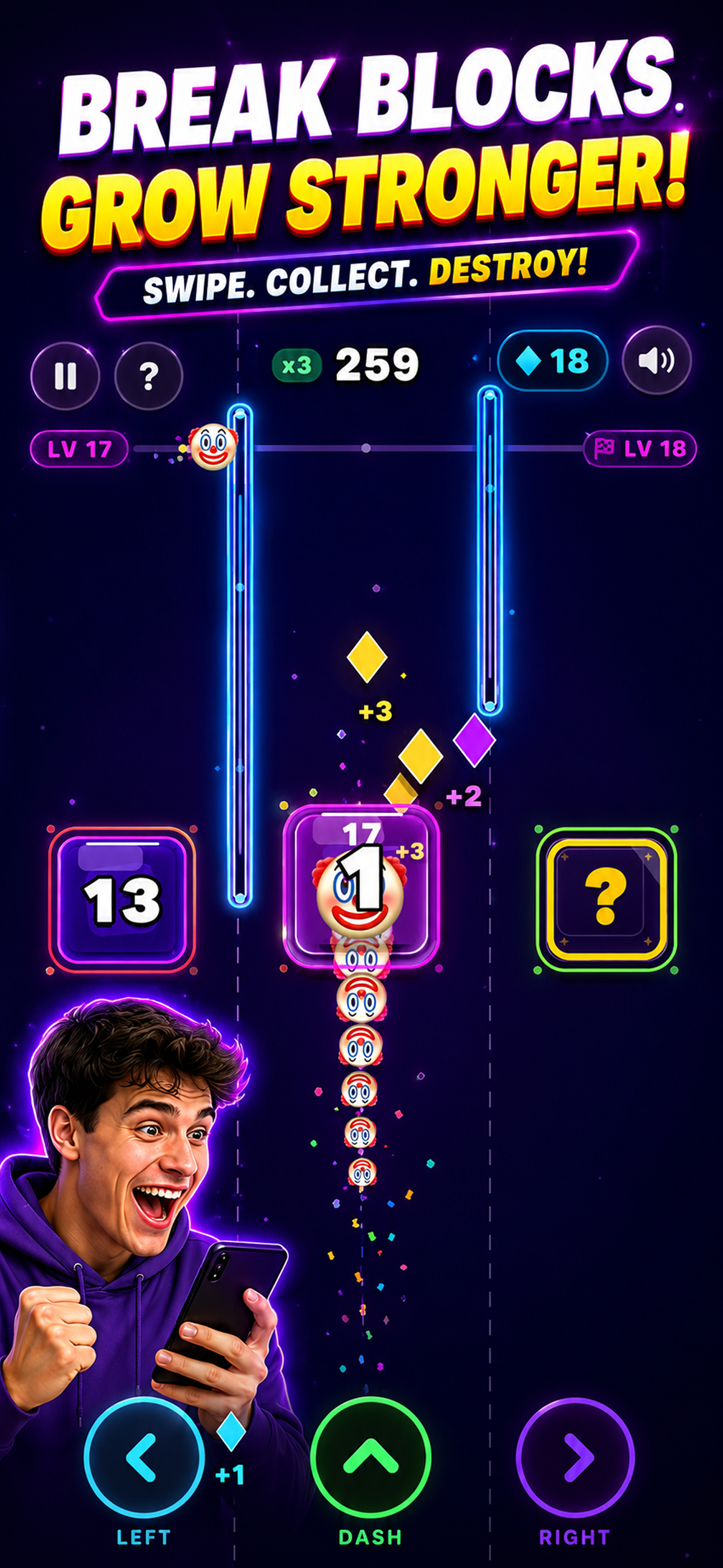 Emoji Snake Vs Blocks - Snekka screenshot 9