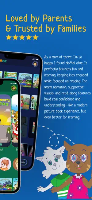 NoMeLoMe - Animated Kids Books screenshot 2