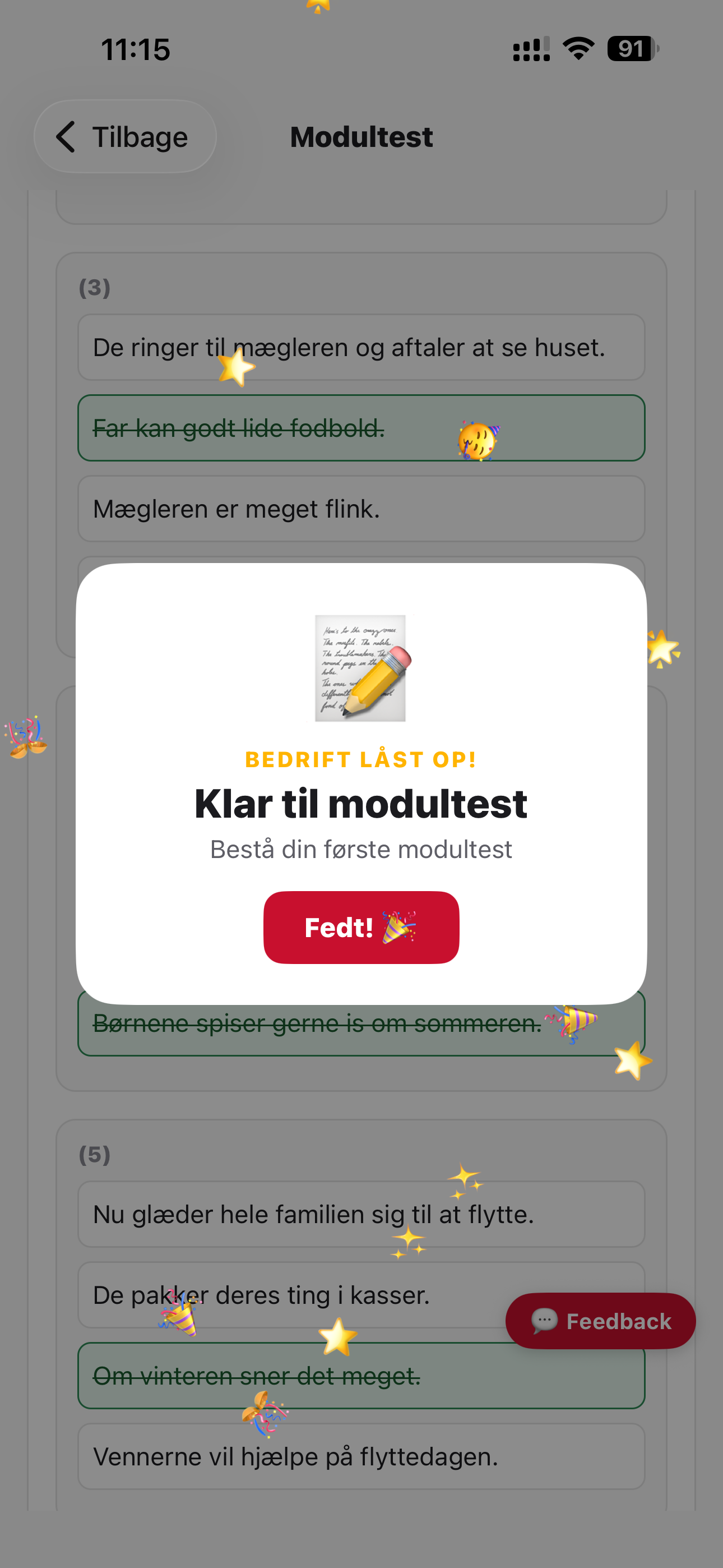 Dansk Plus – dansk grammatik screenshot 2