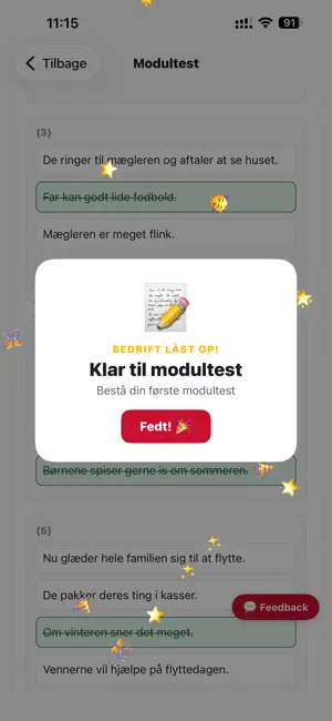 Dansk Plus – dansk grammatik screenshot 2