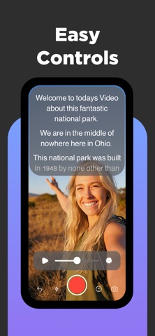 Scrollio: Skript Teleprompter screenshot
