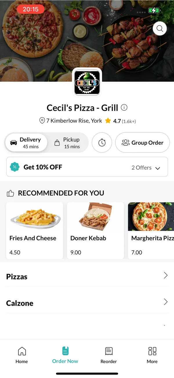 Screenshot #3 pour Cecil's Pizza - Grill
