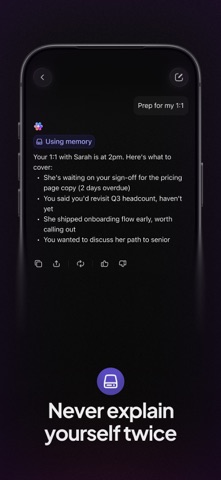 Brain MAX: AI by ClickUp iPhone screenshot
