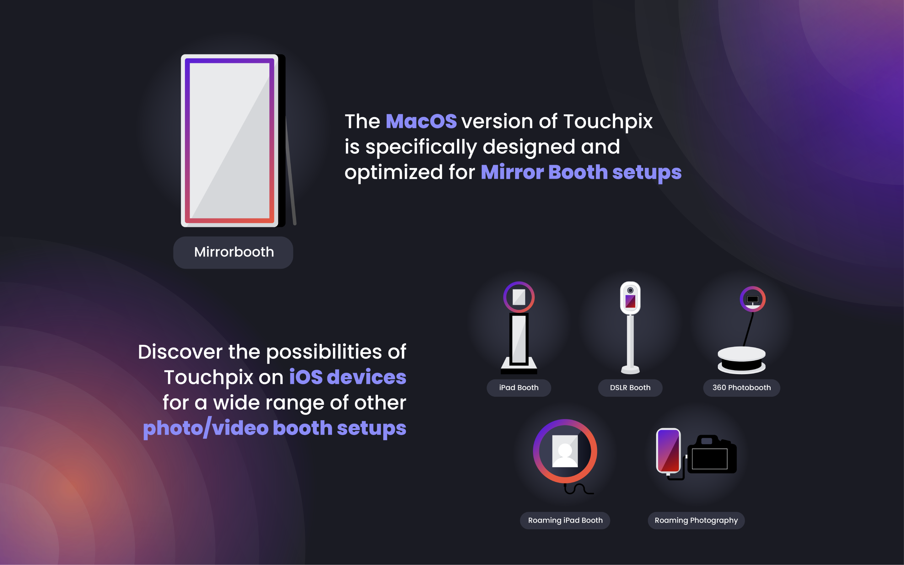 Touchpix · Photo & Video Booth