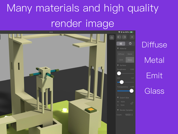 Voxel Pro-3D art model and paint