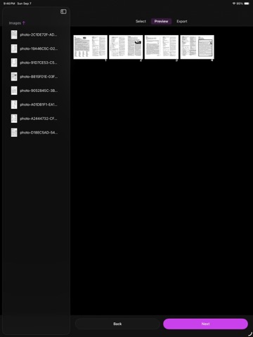 ImFlux iPad screenshot