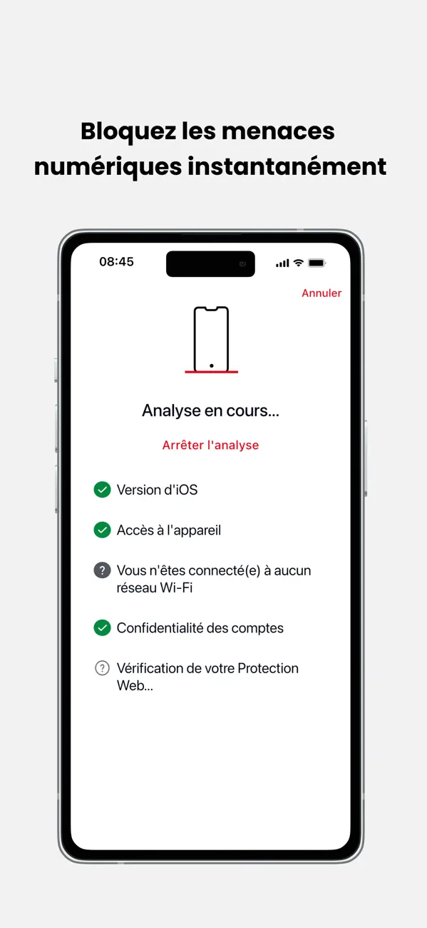 Screenshot #3 pour SFR Cybersécurité