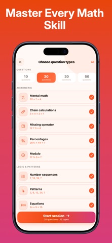 Fast Math: Brain Games & IQ Screenshot 3 of 8