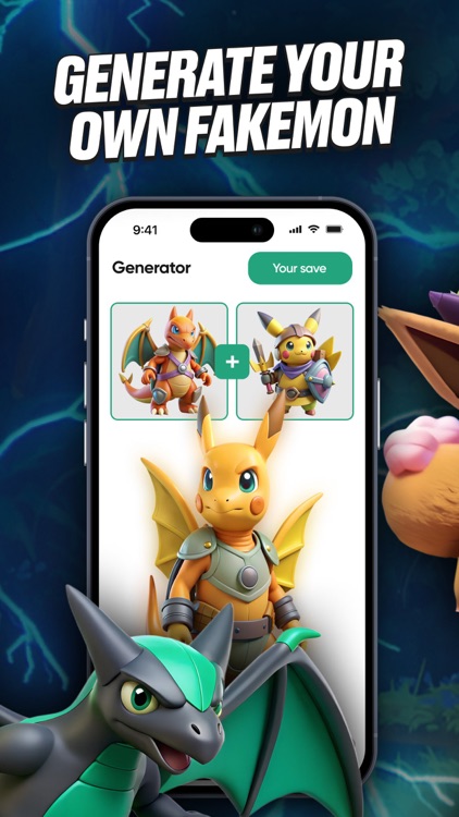 Fakemon Generator & 3D Maker