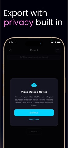 ClipDuet: Reaction Video Maker iPhone screenshot