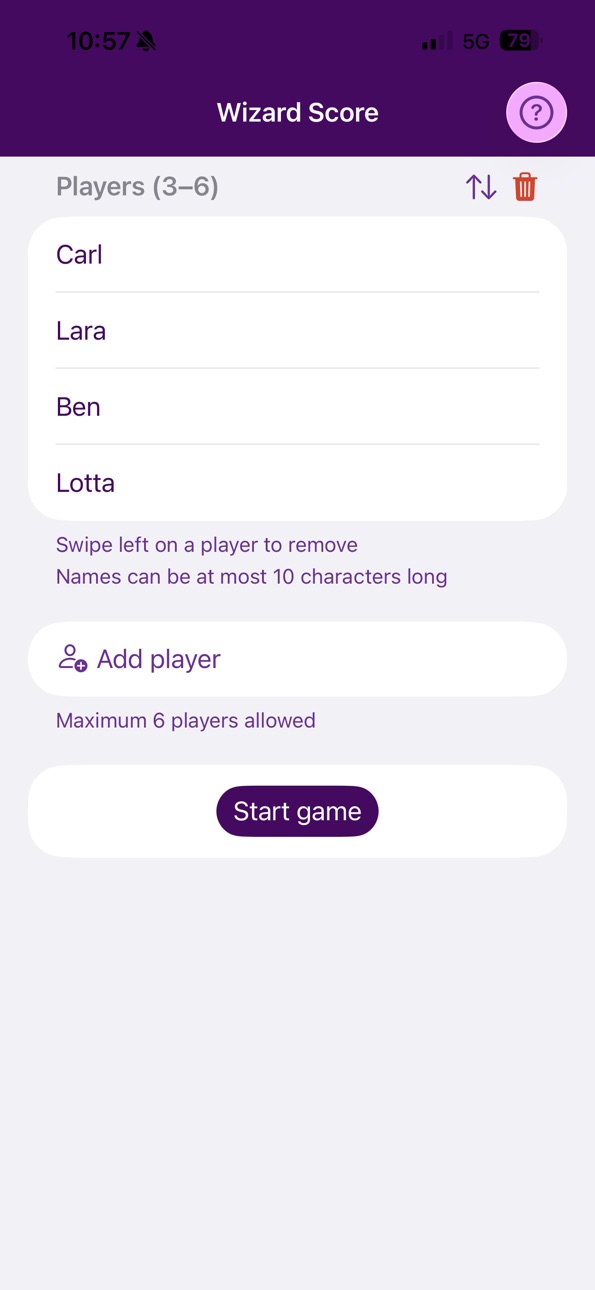 iPhone screenshot
