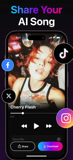 Tune AI Music & Song Maker iPhone screenshot 5
