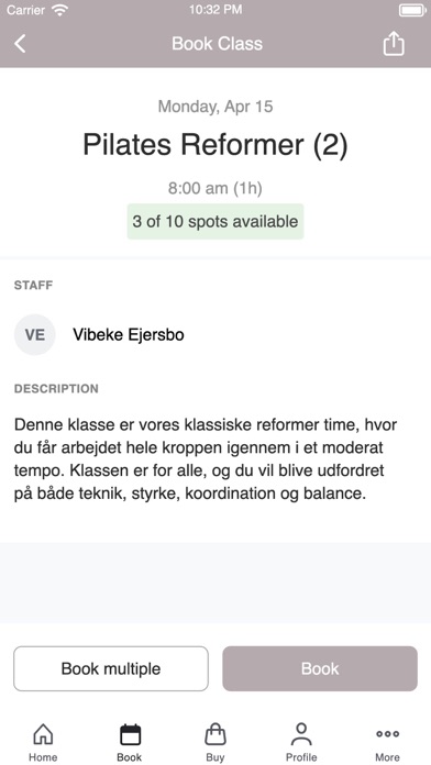 House of Pilates Screenshot
