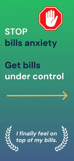 Bill Organizer, Tracker: Billo screenshot 1