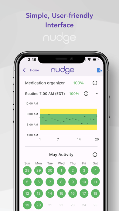 Nudge - Medicine Tracker Screenshot