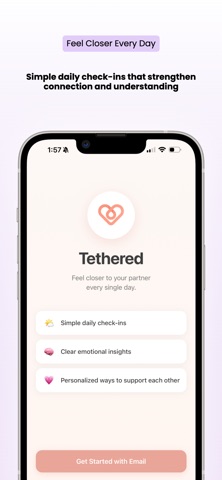 Tethered Relationship App Screenshot 1 of 8