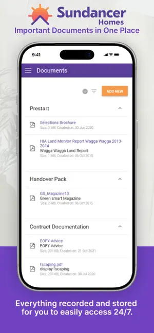 Sundancer Homes Portal screenshot 2