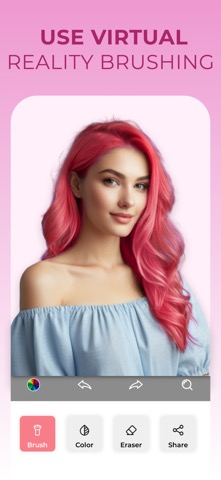 Hair Color Changer >>>>のおすすめ画像3