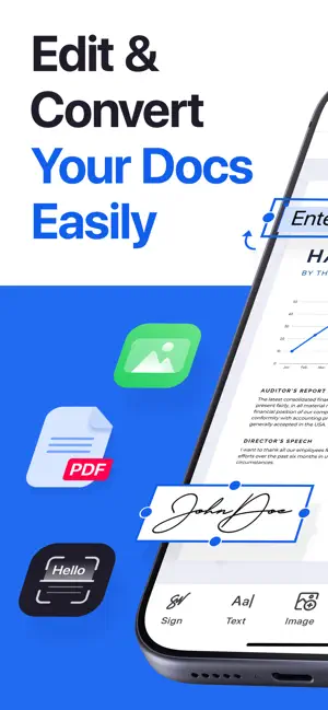 Forma: PDF Editor & Converter iPhone screenshot 1