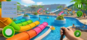 Awesome Water Fun Park Sim 3D screenshot 1