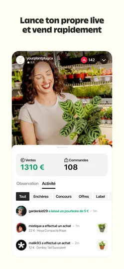 Capture d'écran de Whatnot: Acheter, Vendre, Unir sur iPhone 4