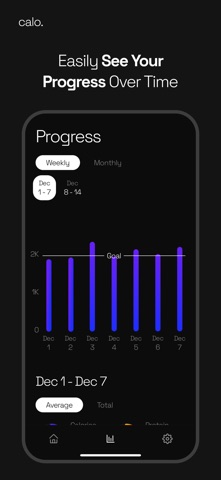 Calorie Tracker Counter - Calo Screenshot 5 of 6