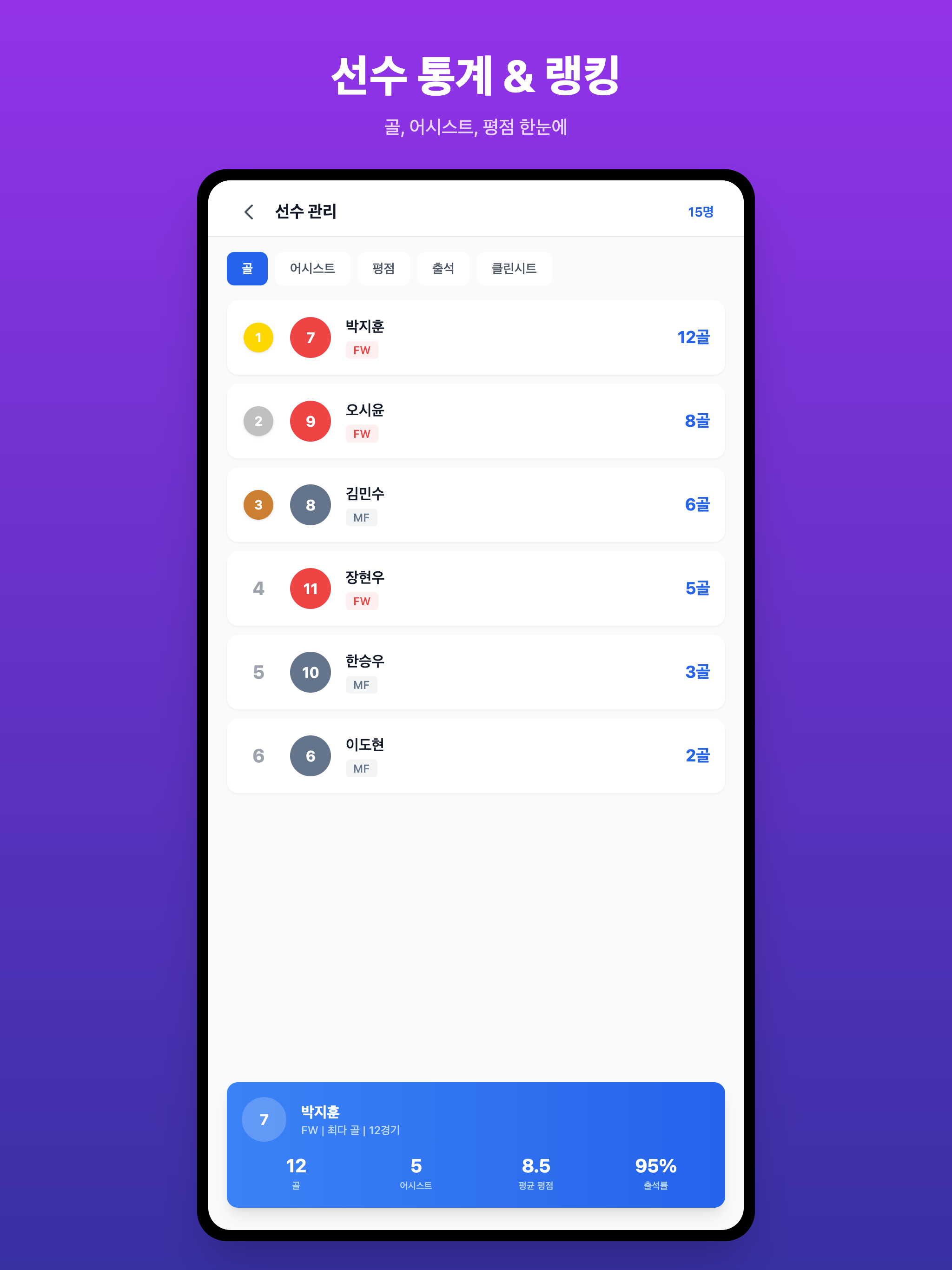 Match Tracker
