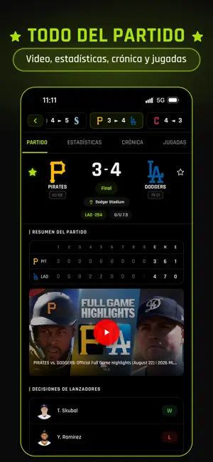 ProScores: Resultados en Vivo screenshot 2