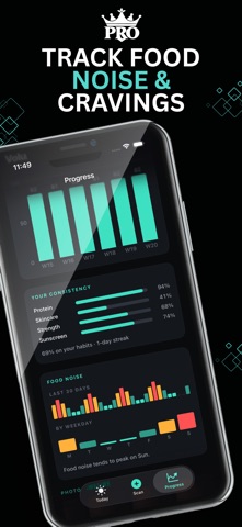 GLP-1 Face: AI Scan & Tracker iPhone screenshot