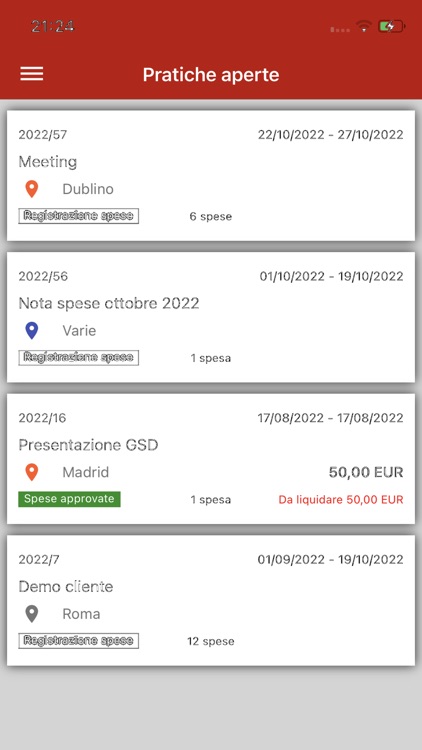 GSD Gestione Spese Dipendenti