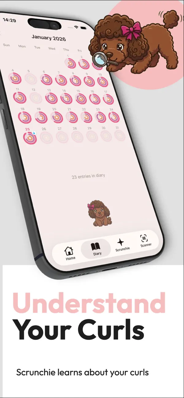 Screenshot #2 pour Scrunchie: Cheveux bouclés