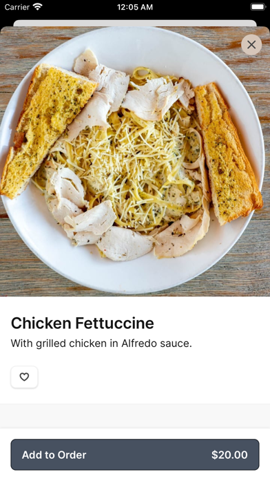 Acropolis Pizza To Go iPhone screenshot 4 - Food & Drink app