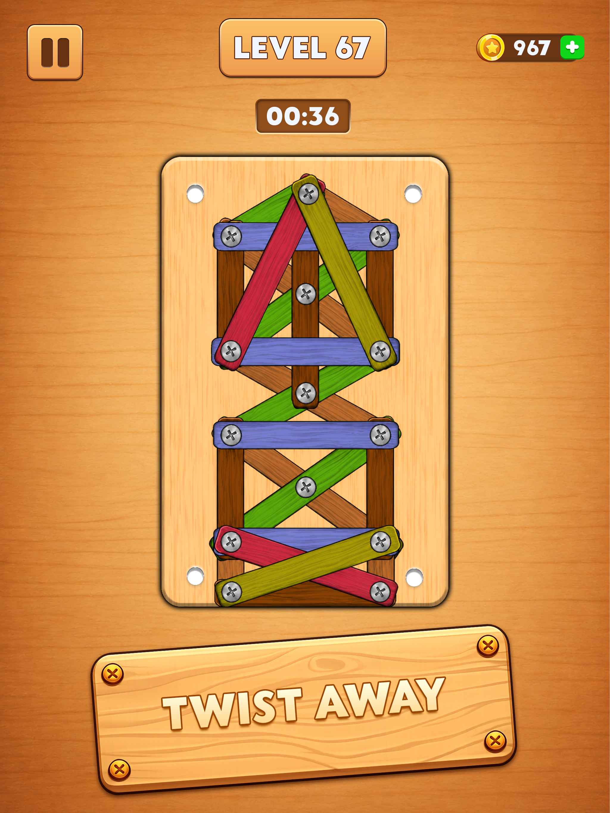 Woodoku IQ: Screw Pin Quest screenshot 15