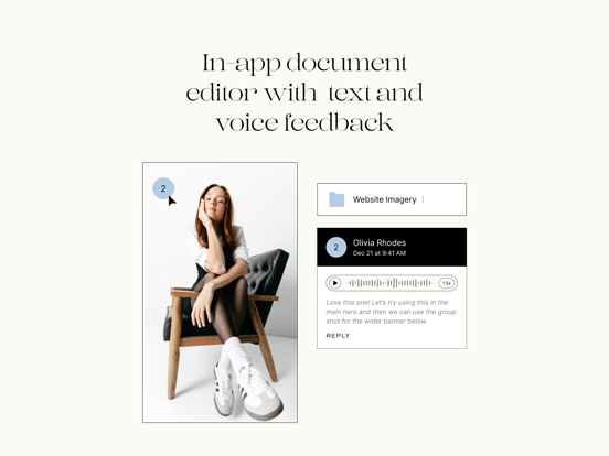 Azura: Chat & Collaboration iPad screenshot 5 - Productivity app