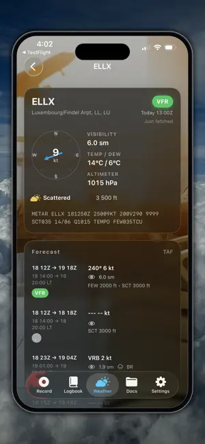 LetzFly Pilot Flight Recorder screenshot 3