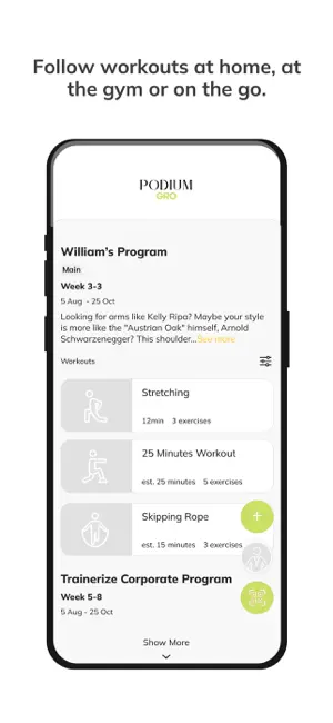 PodiumGro screenshot 3